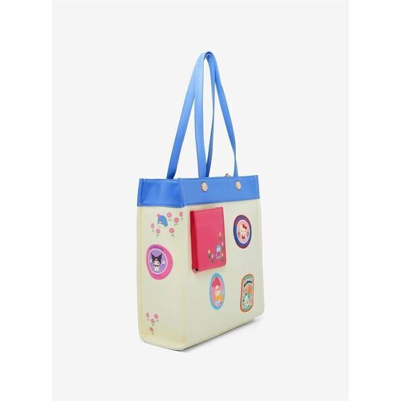 Sanrio Hello Kitty and Friends Floral Multi Pocket Tote - Picture 4 of 5